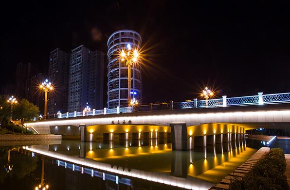 天橋照明亮化工程設計，點綴城市夜景燈光